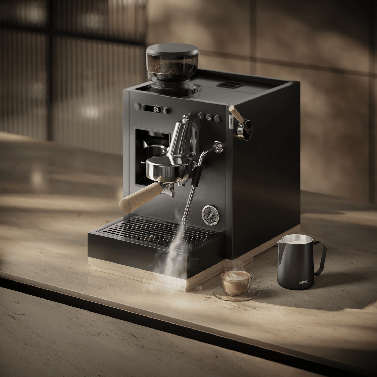 Loewe Aura Pure -  Bean To Cup Coffee Machine